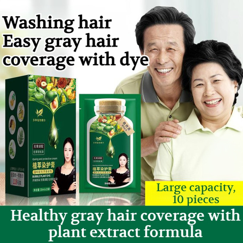 Hair Care Natural Ingredients - Gri saçları kapatıcı doğal saç boyası