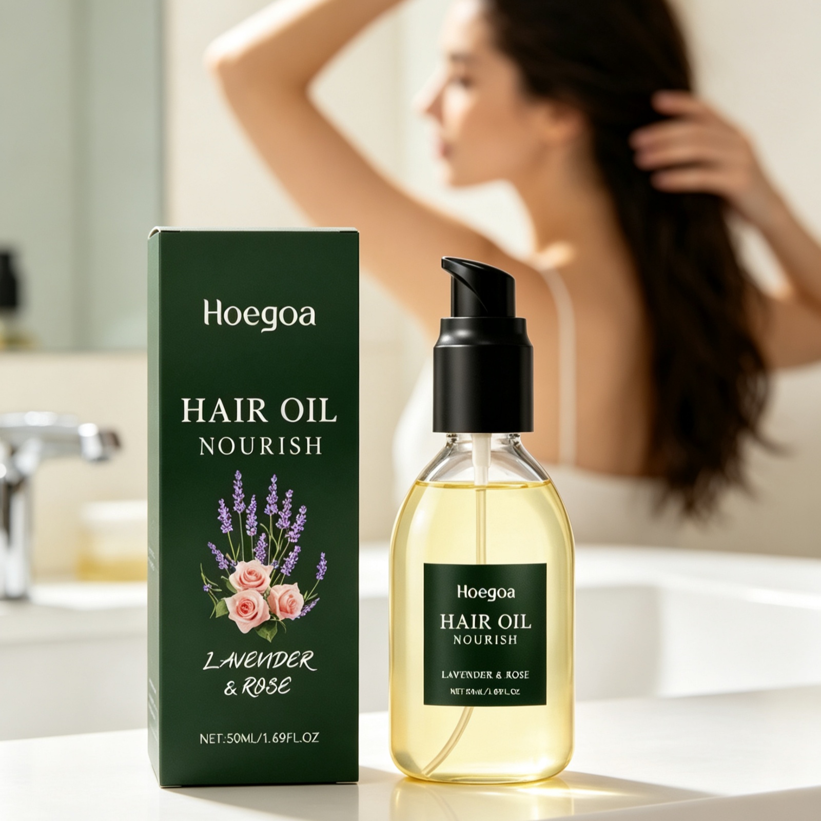  Hoegoa Lavanta Gül Saç Bakım - Hair Care Natural Ingredients incelemesi ve fiyatı